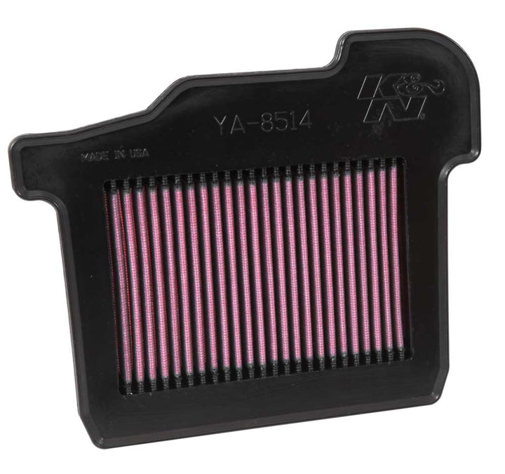K&amp;N YA-8514 Motorrad Tauschluftfilter Rot
