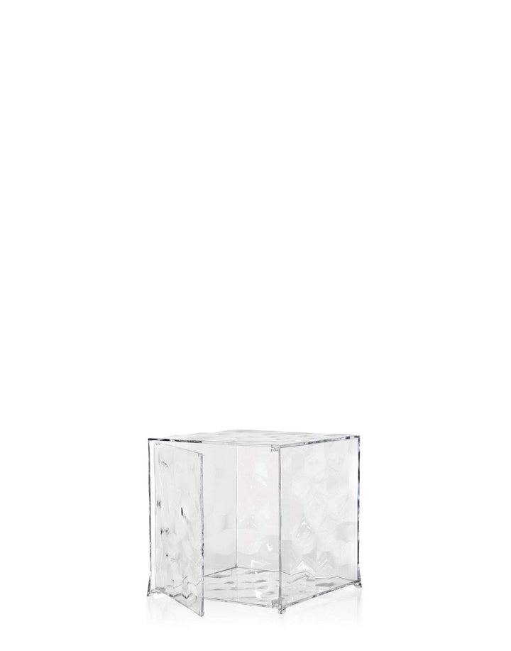 Kartell Optic, Crystal, 40 x 40 x 40 cm Con antina Cristallo, Con antina Cristallo