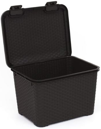 CURVER Behälter STYLE 43L Style Box 43L Behälter, Polypropylen, Dunkelbraun, 50x40x33