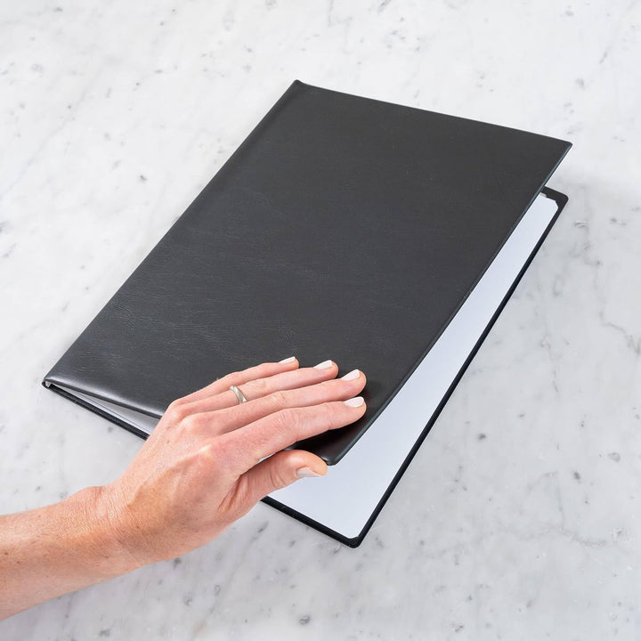 rillstab original A4 Präsentationsmappe für Schule & Projekt - Sichtbuch & Präsentationsbuch - 10 Tr