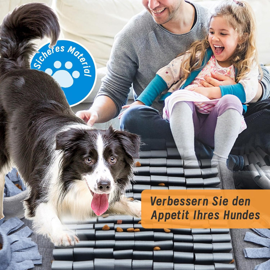 Schnüffelteppich Hund Haustier Schnüffelmatte Interaktives Hundespielzeug Bestes Material Äusserst h