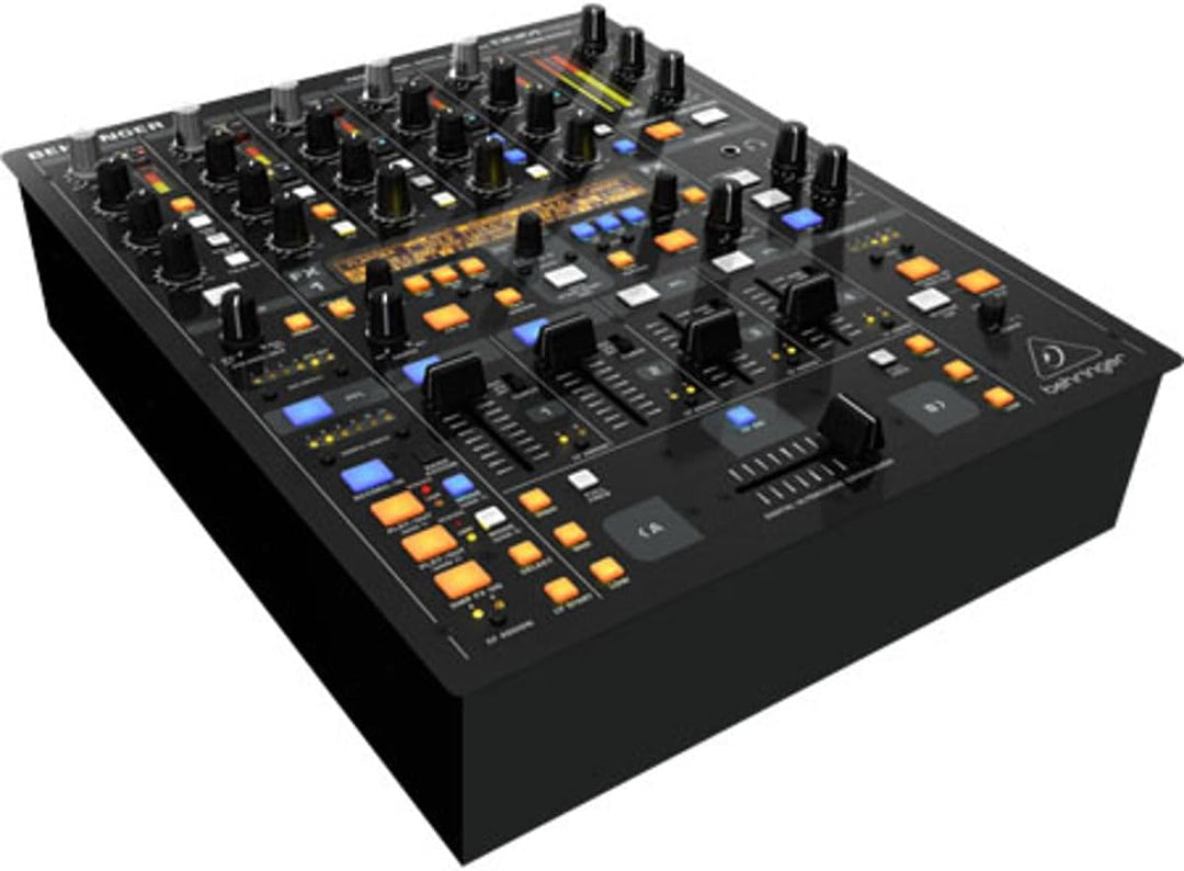 Behringer DIGITAL PRO MIXER DDM4000 Ultimativer 5-Kanal-Digital-DJ-Mixer mit Sampler, 4 FX-Sektionen