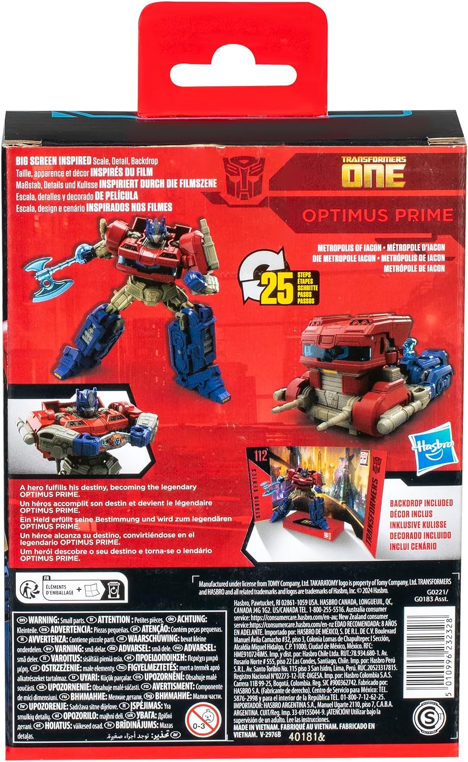 Transformers Studio Series Deluxe One 112 Optimus Prime, Action-Figur