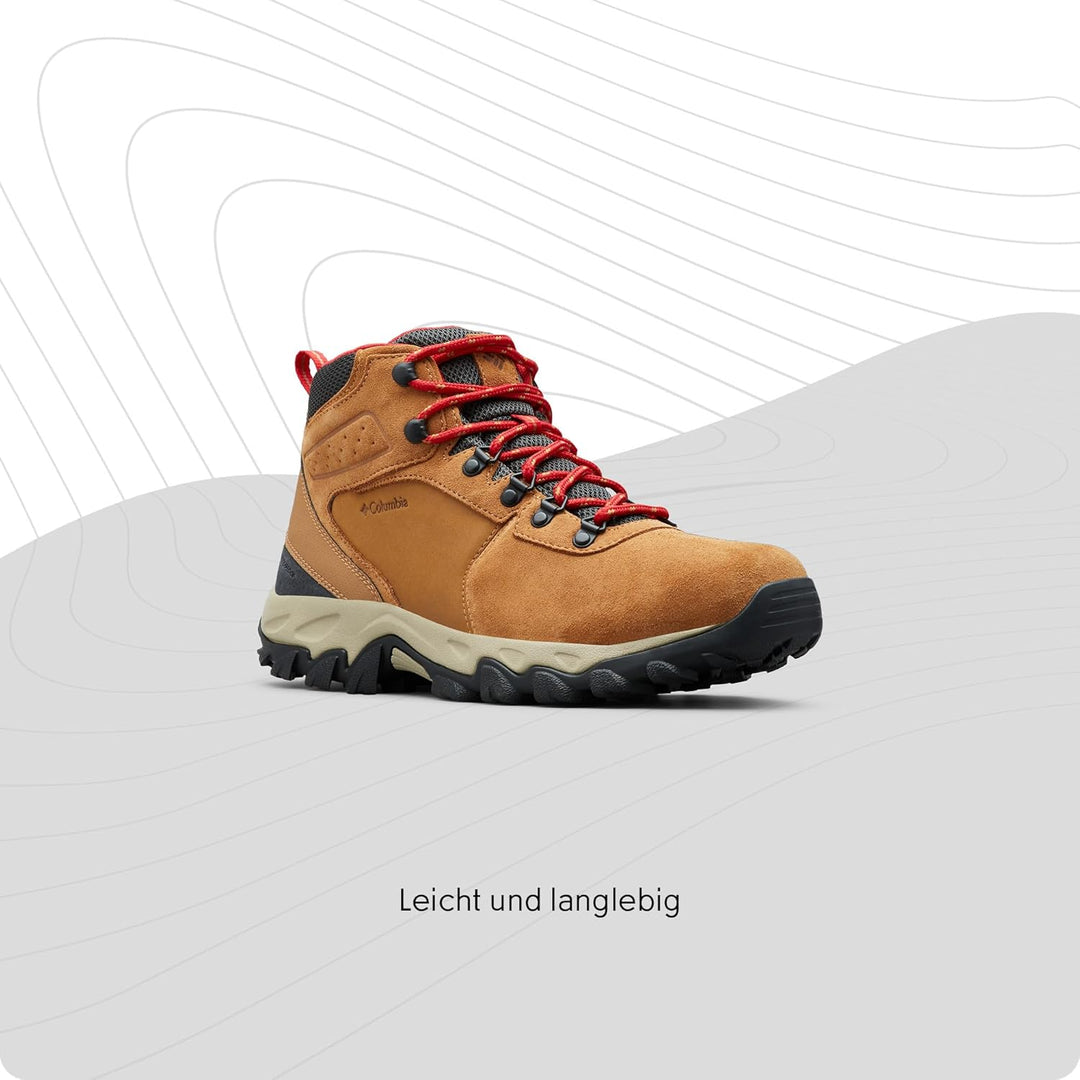 Columbia Herren Newton Ridge Plus 2 Suede WpWanderstiefel 40 EU Elk Mountain Red, 40 EU Elk Mountain