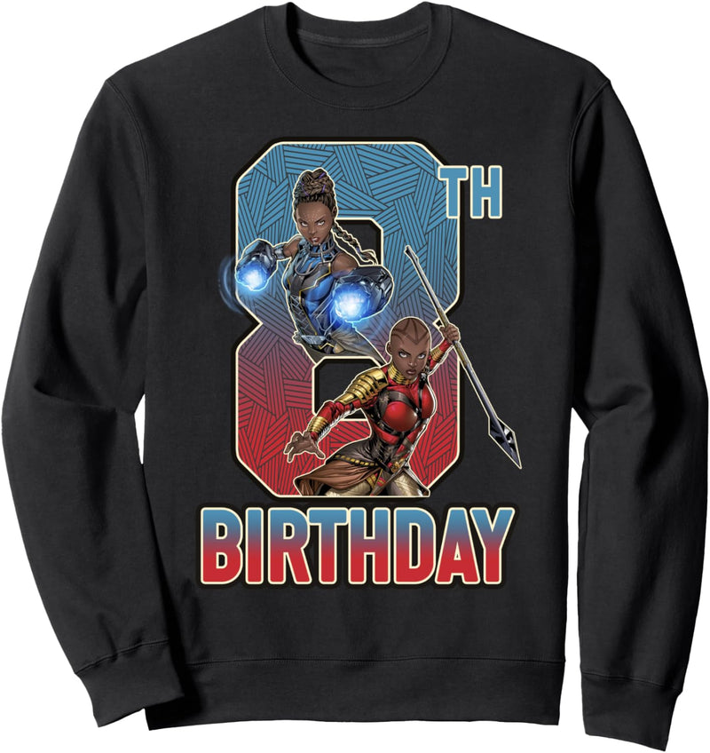 Marvel Shuri and Okoye 8th Birthday Sweatshirt