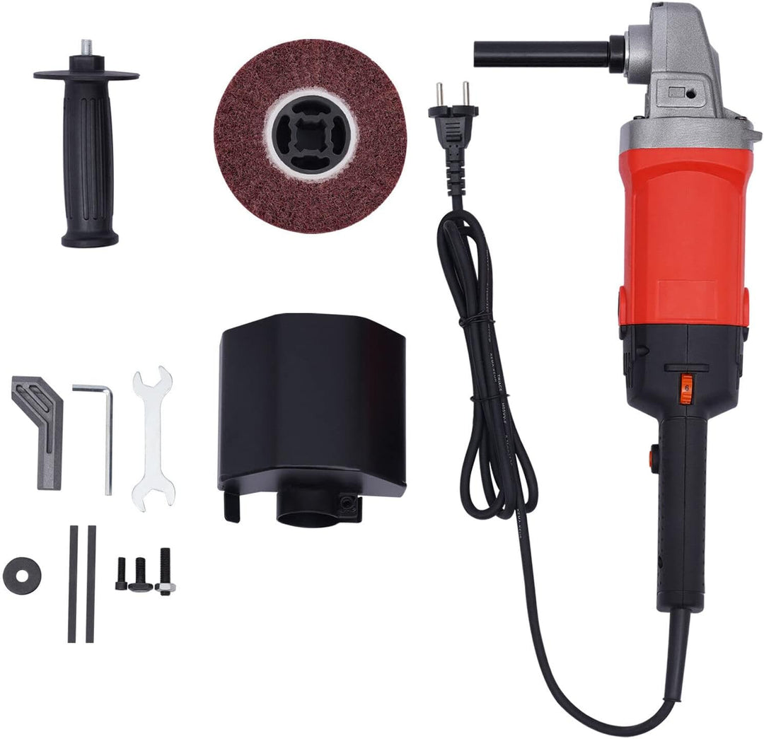 Schleifmaschine 1580W Satiniermaschine Polieren, 600-3000U/min Stufenlose Drehzahlregelung und Drehz
