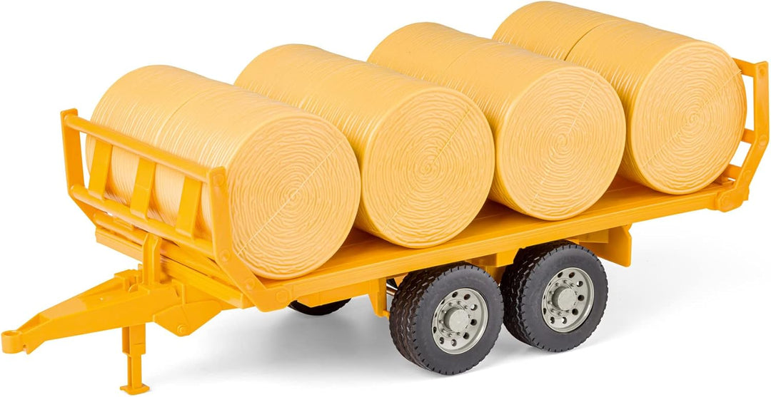 Carson 500907658 1:16 Heuwagen für ferngesteuerte Traktoren gelb - Ferngesteuertes Fahrzeug, RC Trak