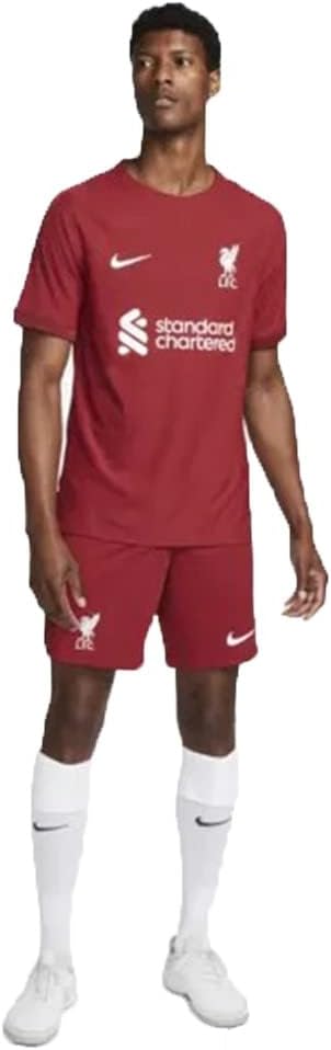 Nike Herren Shorts Saison 2022/23 Offizielle Heimtrikot XS Tough Red/Team Red/White, XS Tough Red/Te