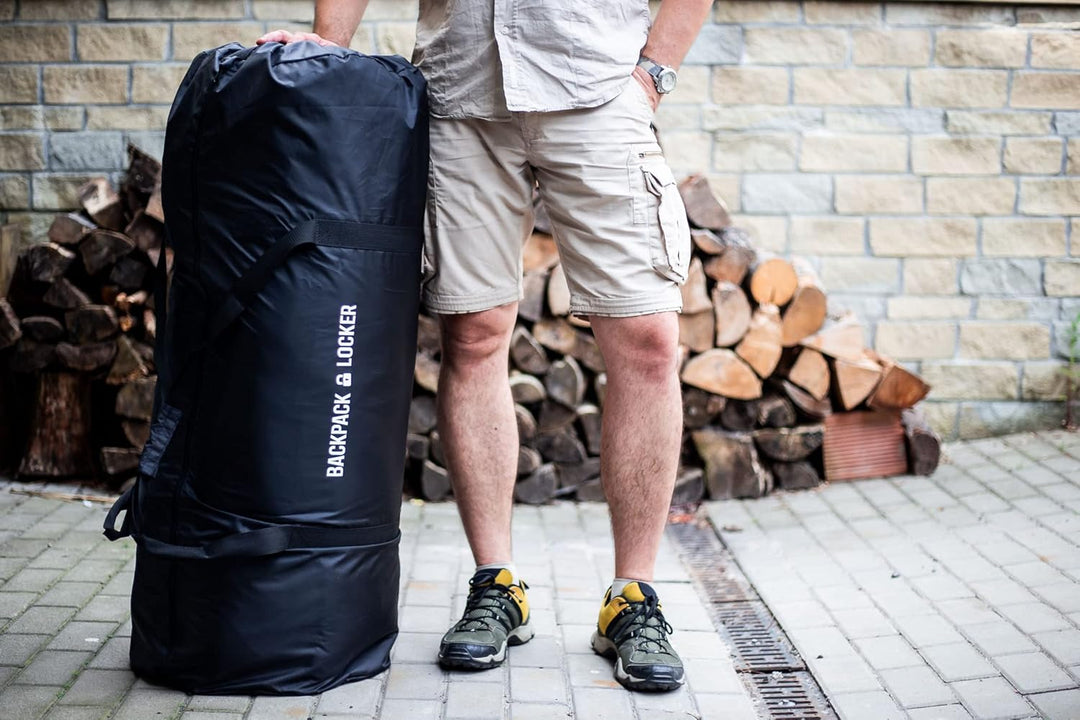 Rucksackhülle mit Vorhängeschloss - Anti-Diebstahl Reisetasche für Flugreisen, Wasserabweisender Ruc