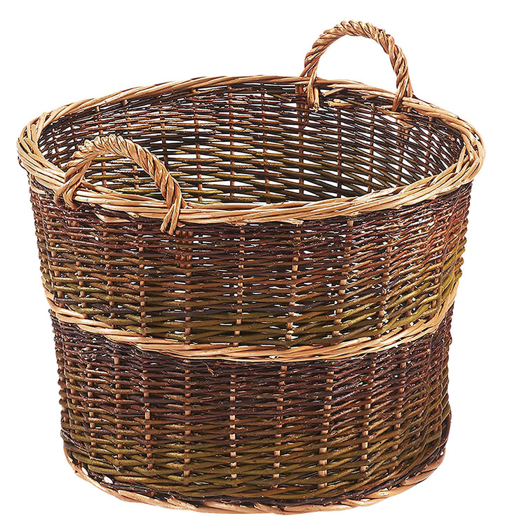 Kobolo Erntekorb Kartoffelkorb Weidenkorb Universalkorb Gartenkorb Holzkorb