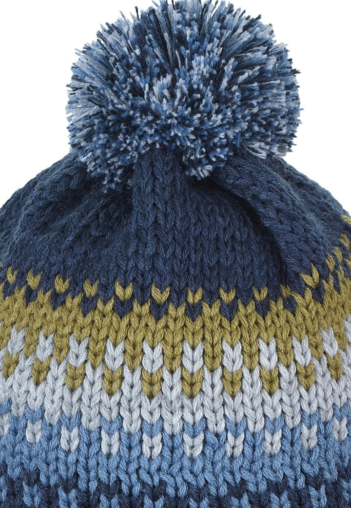 Sterntaler Baby Jungen Mütze Baby Bommelstrickmütze Farbverlauf 49 marine, 49 marine
