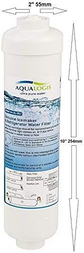 Aqualogis Kühlschrank Wasserfilter für Samsung DA29-10105J HAFEX/EXP WSF-100 Aqua-Pure Plus (2 Stück