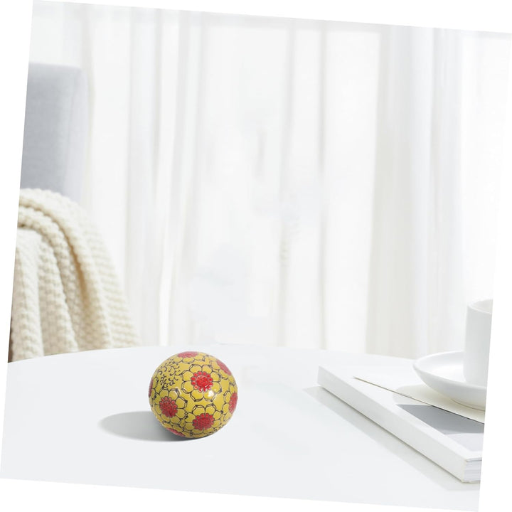 Veemoon 3Pcs Schwimmkugeln Keramik Porzellan Schwimmkugeln Teich Garten Balkon Teiche Deko Party Zub