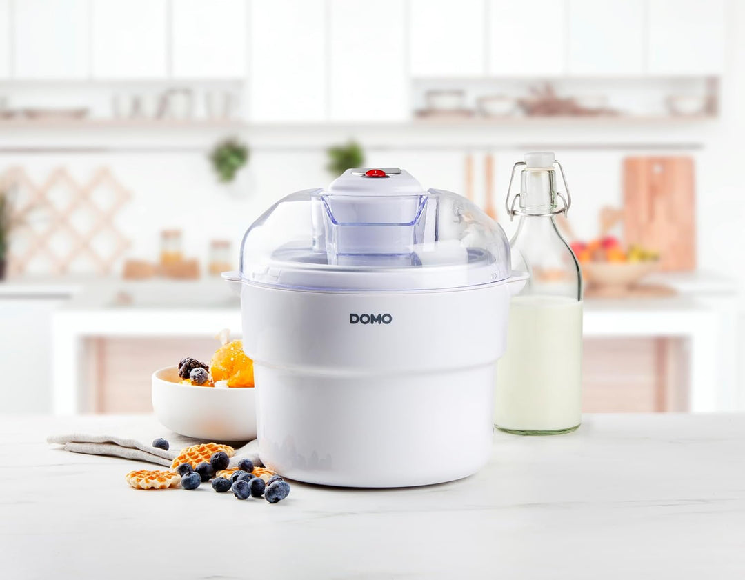 Domo DO2309I Eismaschine, Weiss