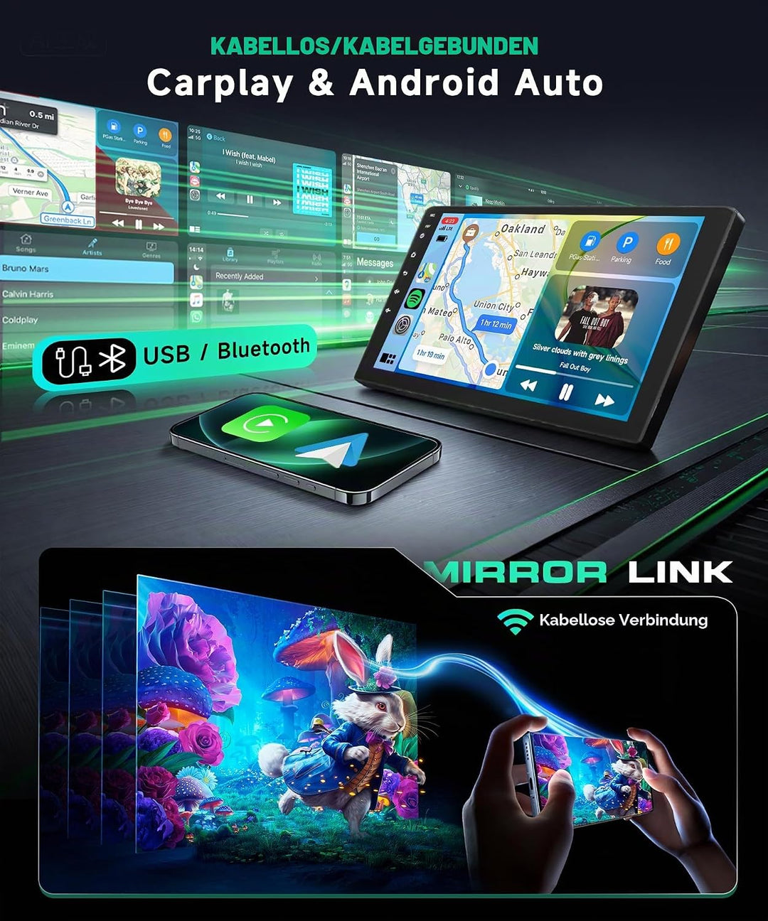 8 Core 6G+128G Android Autoradio für Mercedes Benz Smart Fortwo 451 2005-2010 Wireless Carplay Andro
