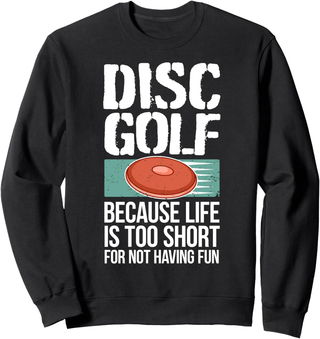 Lustiger Disc Golf Spieler Spruch I Habe Spass Sweatshirt
