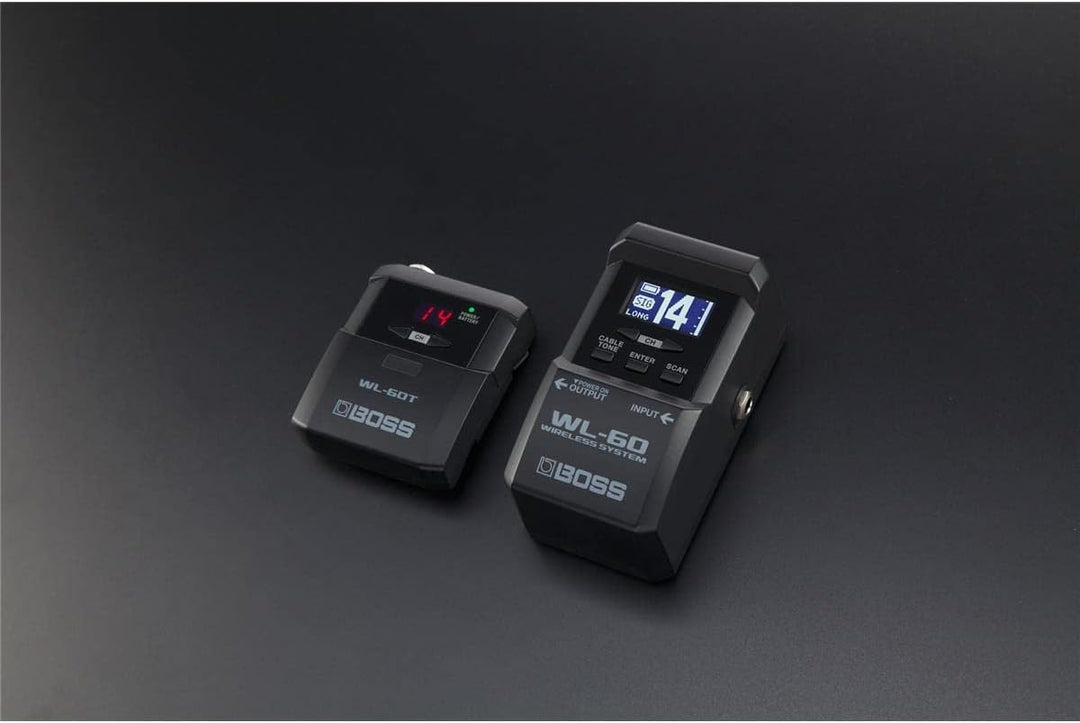 BOSS WL-60 Gitarren-Wireless-System Taschensender und Empfänger, Taschensender und Empfänger