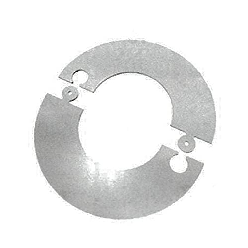 Rosette modulare Kaminofen/Gas-burning Pelletkessel Edelstahl D. 200 mm.