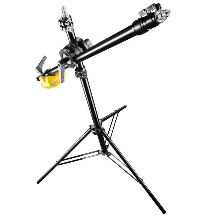 Walimex pro WT-501 Galgenstativ (max. Höhe ca. 175 cm und Belastbarkeit ca. 5 kg), Schwarz Single, S