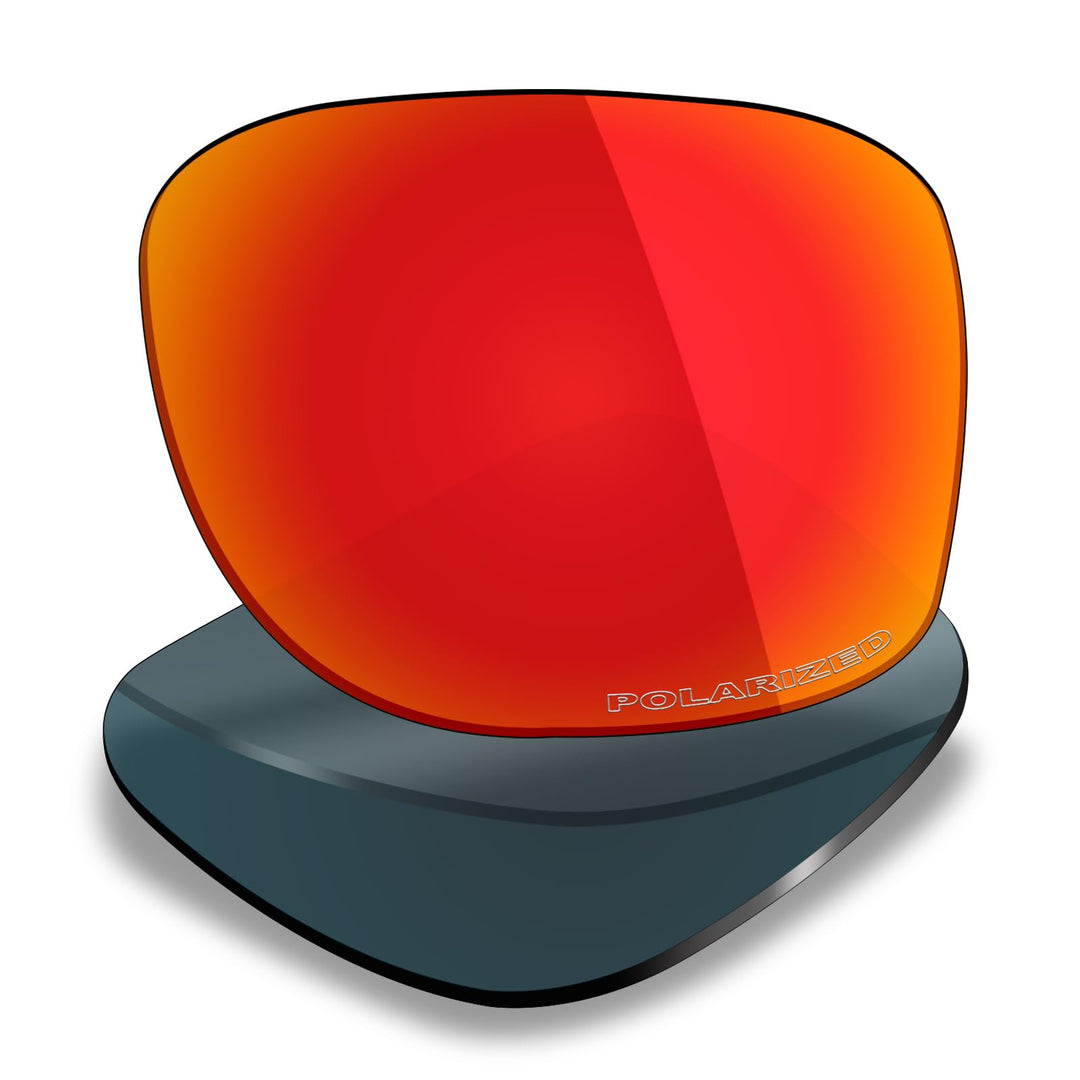 Mryok Ersatzgläser für Oakley Holbrook Metall - Optionen Polarisiert, Feuerrot Mryok, Polarisiert, F