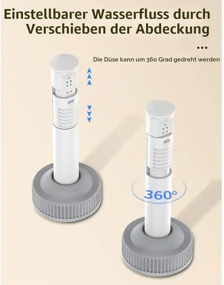Portable Bidet, 240ml Reise Bidet, Tragbares Bidet Handbrause für Toilette Outdoor, Camping Flasche