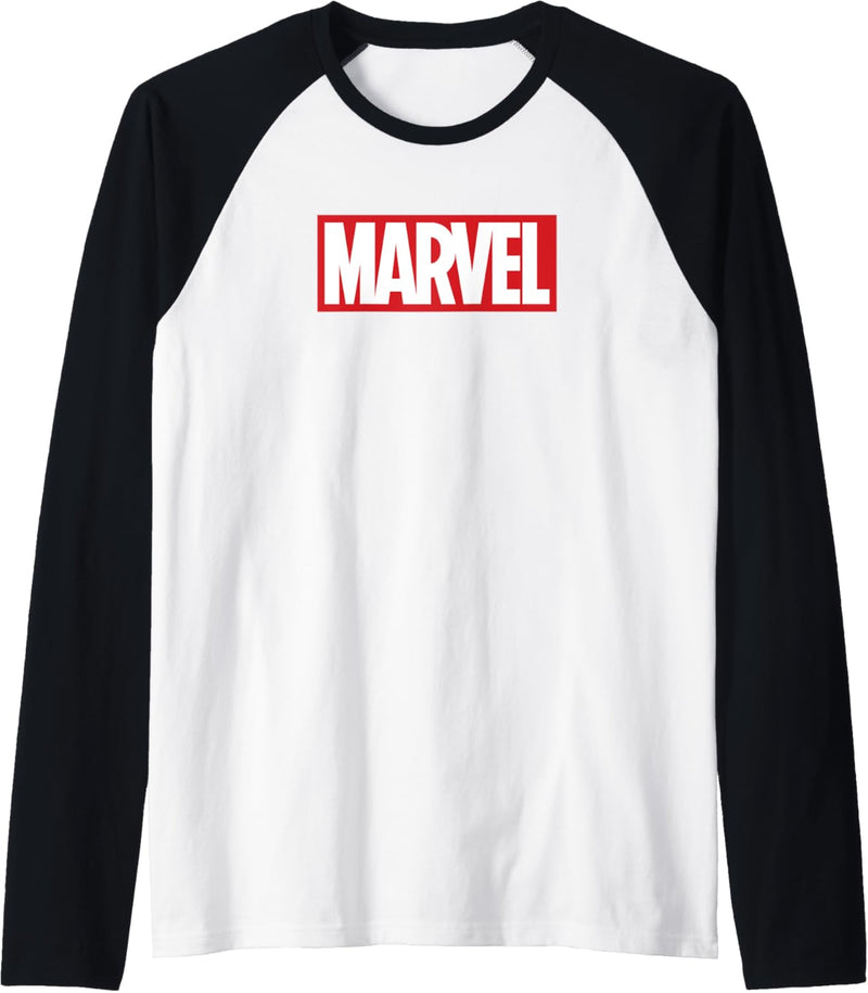 Marvel Classic Bold Logo Raglan