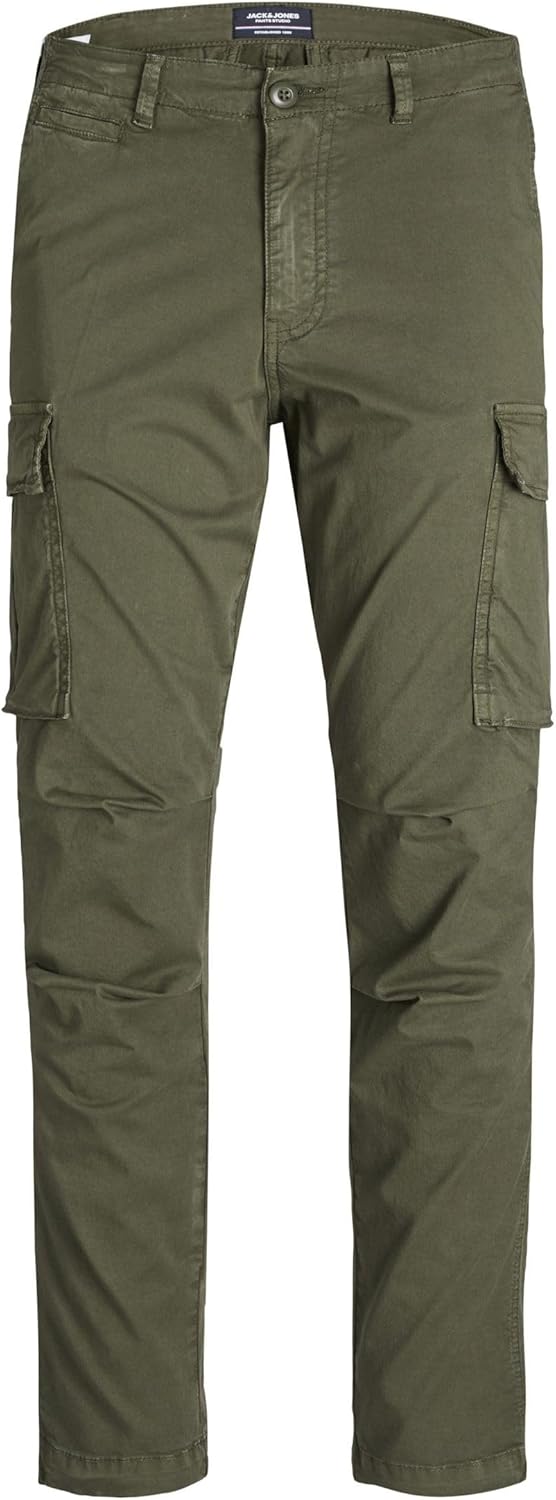 JACK & JONES Herren Jpstace Jjtucker Cargo AMA Noos Cargohose 27W / 30L India Ink, 27W / 30L India I