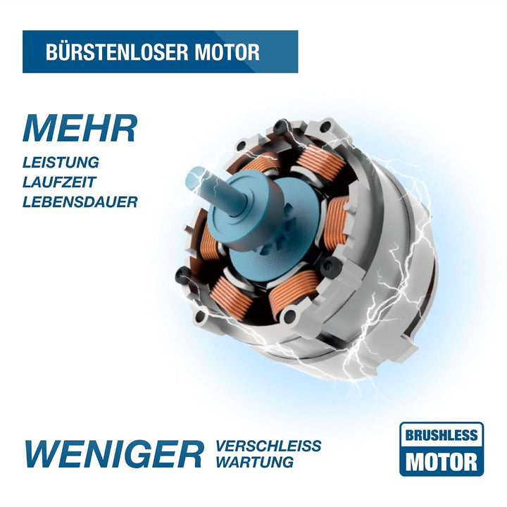 HYUNDAI Akku-Schlagbohrschrauber HD20X-60-2A2 | 20V, bürstenloser Motor, 60 Nm, 13mm Metallbohrfutte