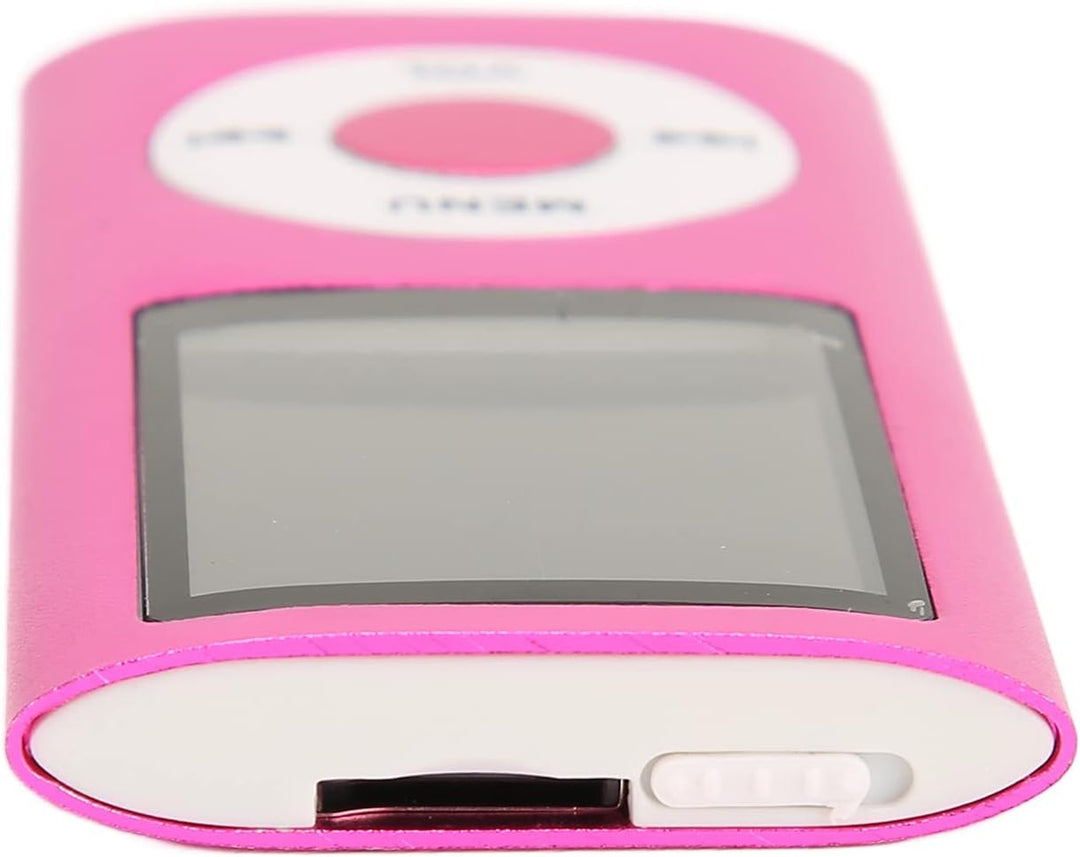MP3 Player mit Bluetooth, Ultradünner HiFi Sound mit 1,8 Zoll LCD Bildschirm, Tragbarer Digitaler Ve