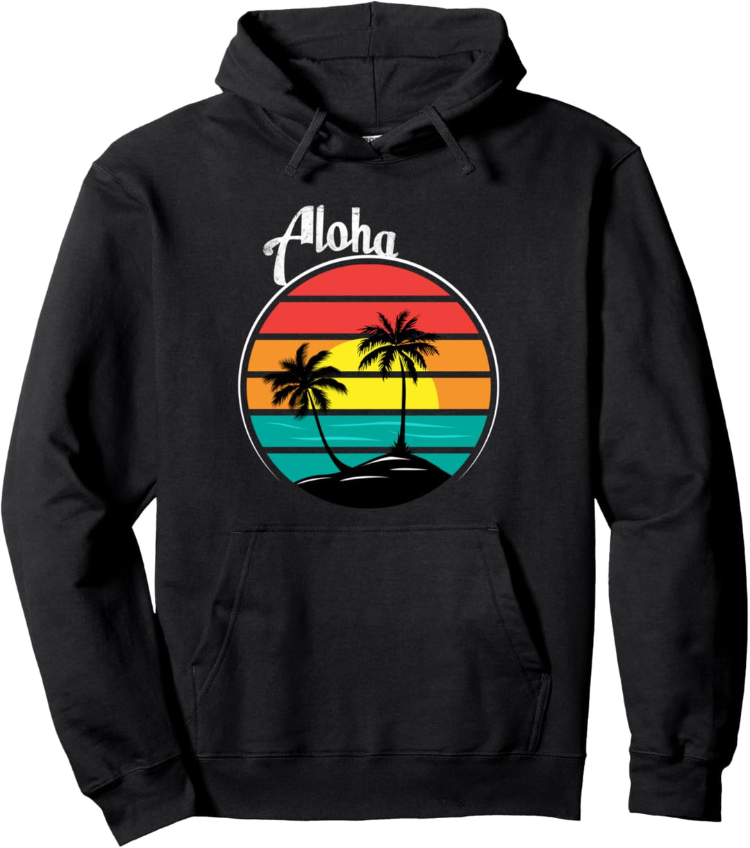 Hawaii Aloha Palme Hawaii Party Pullover Hoodie