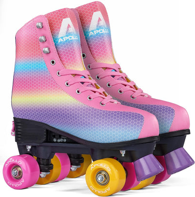 Apollo Disco Roller, Classic Roller | Rollschuhe für Kinder und Erwachsene | grössenverstellbare Qua