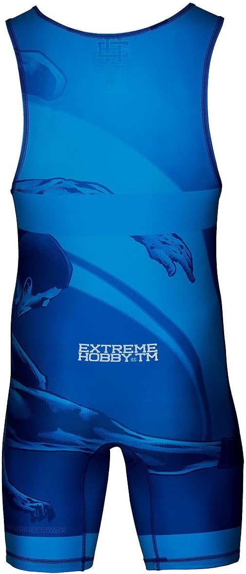 Extreme Hobby Herren 1530 T-Shirt S Blau