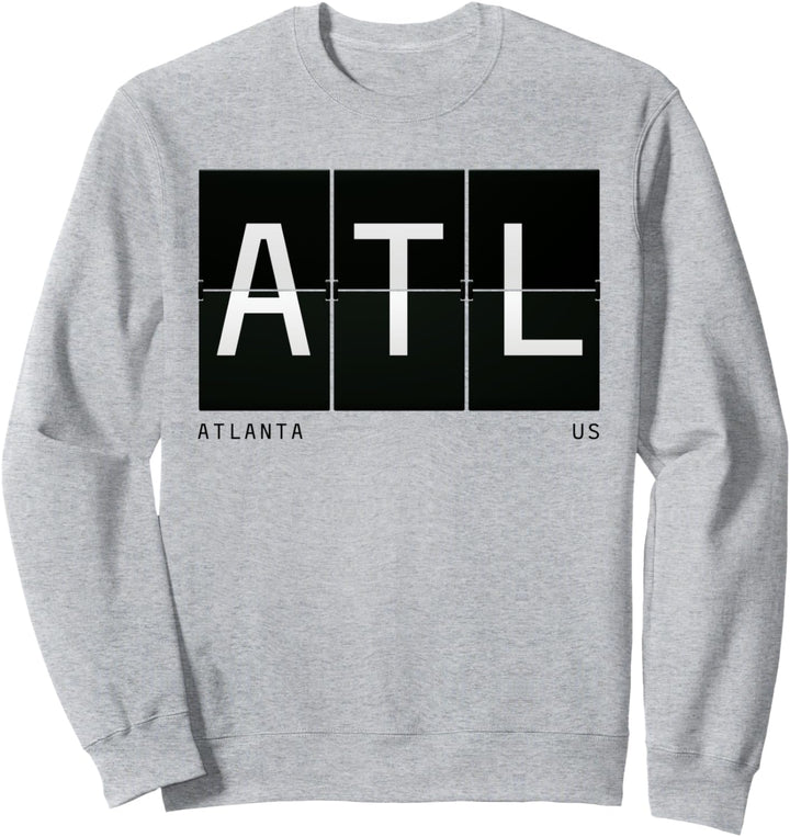ATL Atlanta, Georgia, Vereinigte Staaten von Amerika | Flughafencode Sweatshirt