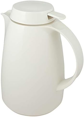 Helios Servitherm Kunststoff-Isolierkanne, weiss, 1 Liter 1,0 Liter Weiss, 1,0 Liter Weiss