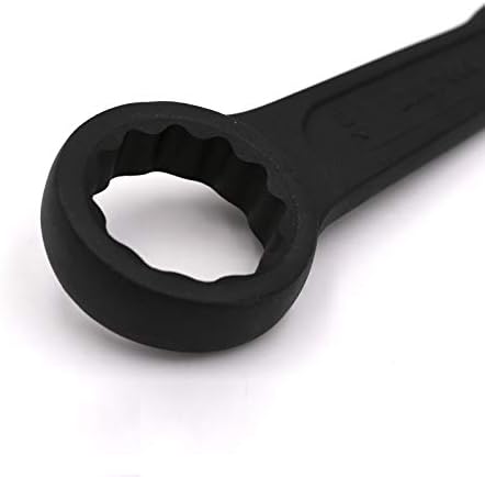 WEDO Schlag-Ringschlüssel,40 Chromstahl Ring-Maulschlüssel,Schraubenschlüssel,SW 60mm,Länge 274mm,Ri
