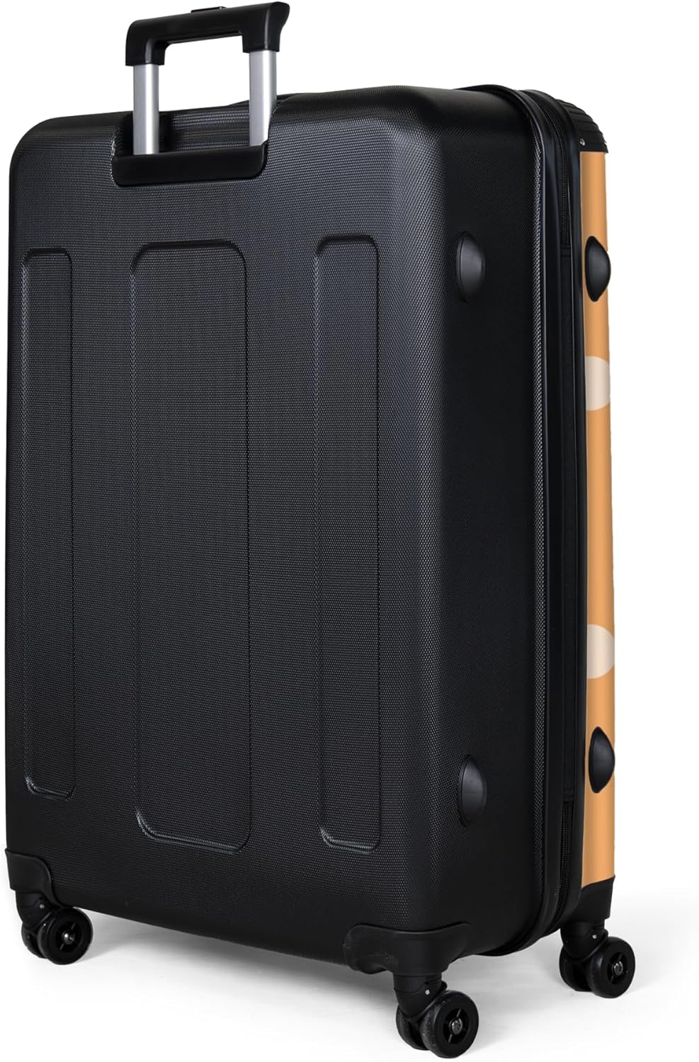 NoBoringSuitcases.com® Koffer XL Gross 77x51.5x28 cm Reisekoffer mit 4 Rollen Leicht Trolley Hartsch