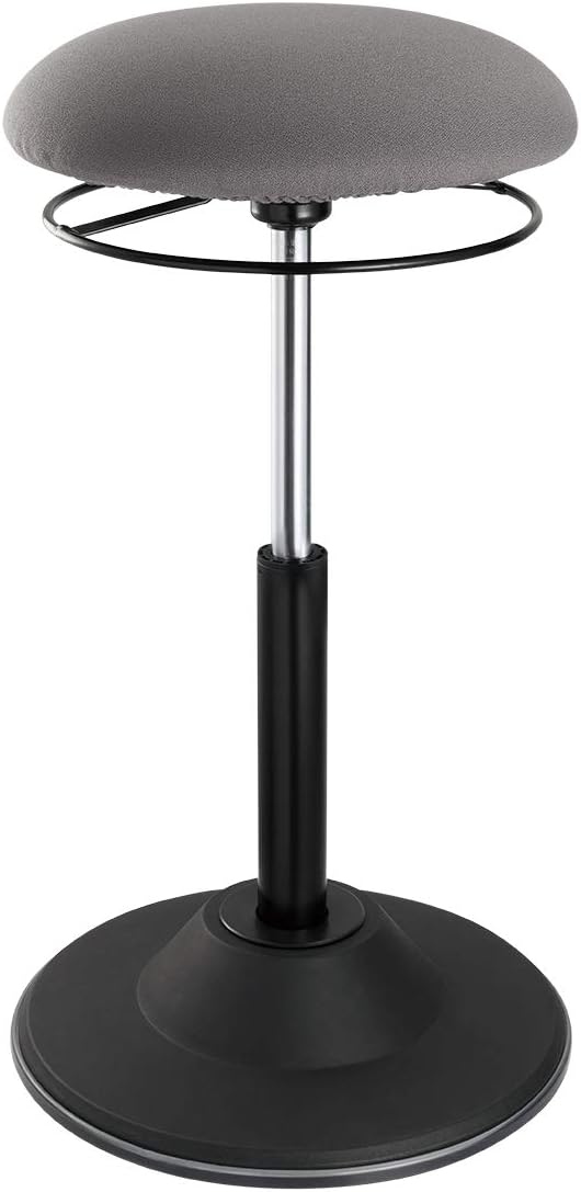 LogiLink EO0022 - Höhenverstellbarer, ergonomischer Bürohocker für eine effektive Reduzierung von Er