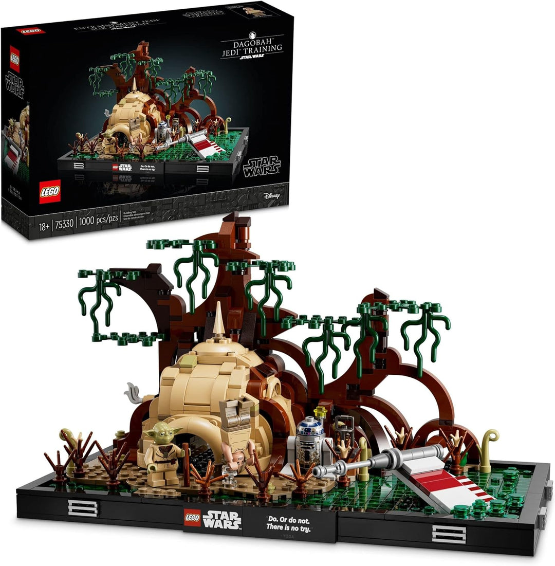 LEGO Star Wars Dagobah Jedi Training Diorama 75330 Building Kit for Adults; Brick-Built Collectible