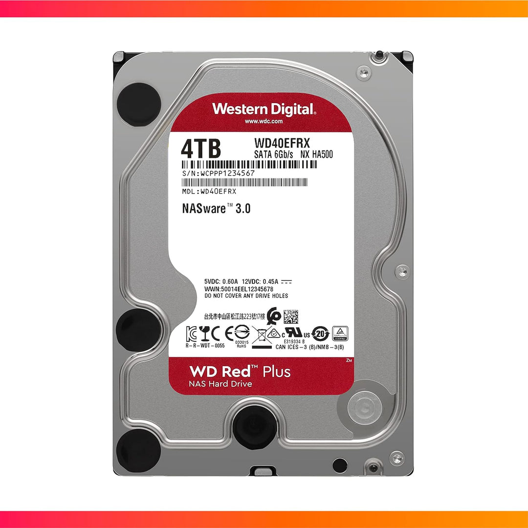 Western Digital WD40EFRX SATA-Festplatte