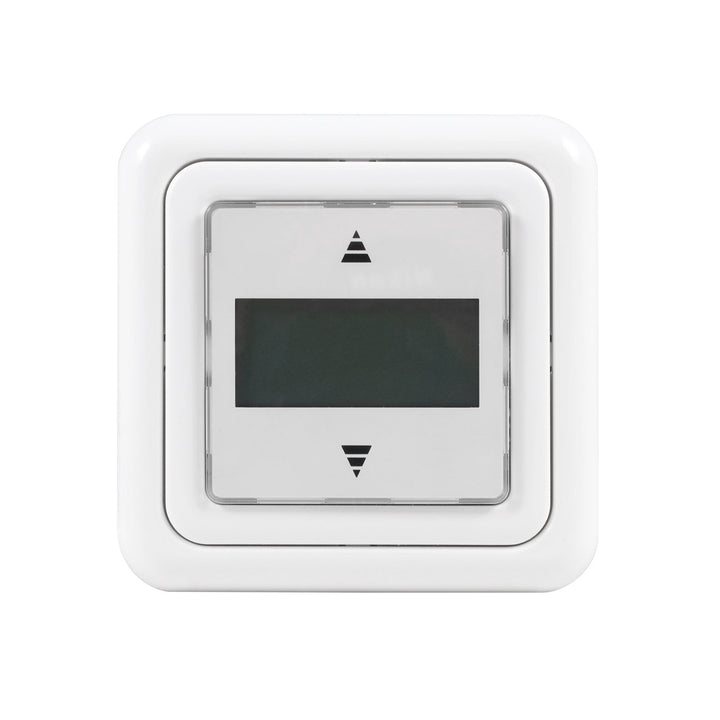 GEBA Zeitschaltuhr Rollotimer, für Rolladenmotor, Timer mit Urlaubsprogramm, Tagesprogramm, Memoryfu