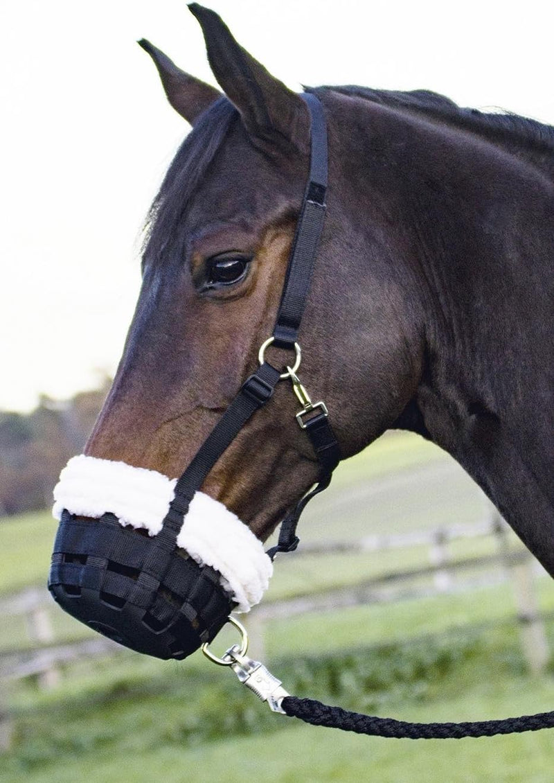 Busse Fressbremse Comfy schwarz(cream) Pony, schwarz(cream) Pony