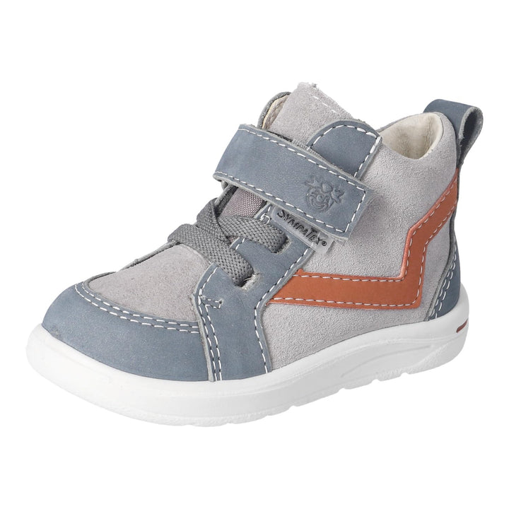 RICOSTA Jungen Low-Top Sneaker LOUI,Kinder Halbschuhe,WMS:Mittel, TEX 23 EU Graphit Space 450 M, 23