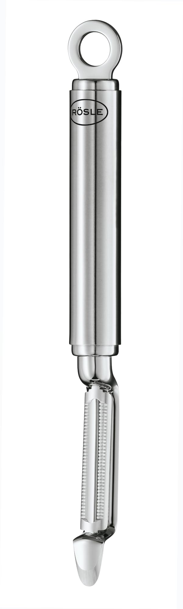 RÖSLE Tomaten- und Kiwischäler, mit Doppelklinge und Strunkentferner, hochwertig, Obst- und Gemüsesc