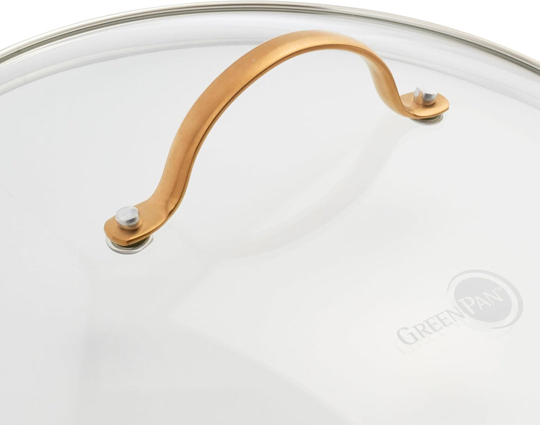 GreenPan Reserve Harteloxiertes Gesundes Keramische Antihaft-Kochgeschirr Set,10 Teile,Inklusive Bra