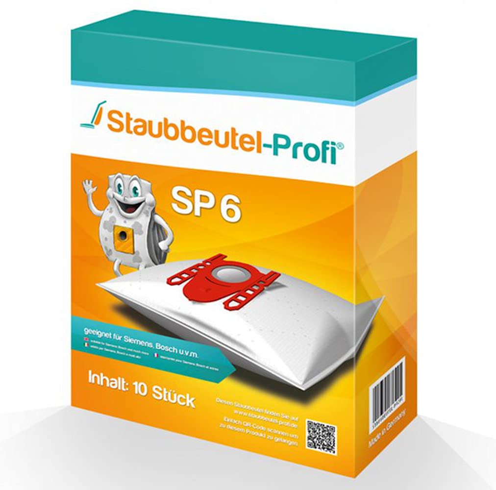 Staubsaugerbeutel Hepafilter geeignet für Bosch BGL8XALL,BGL8XHYG Staubsauger (10 Staubbeutel), 10 S