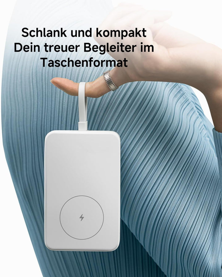 Xiaomi 33W Magnetic Power Bank 10000mAh, ultraschnelles Aufladen, grosse Kapazität，sofortiges kabell