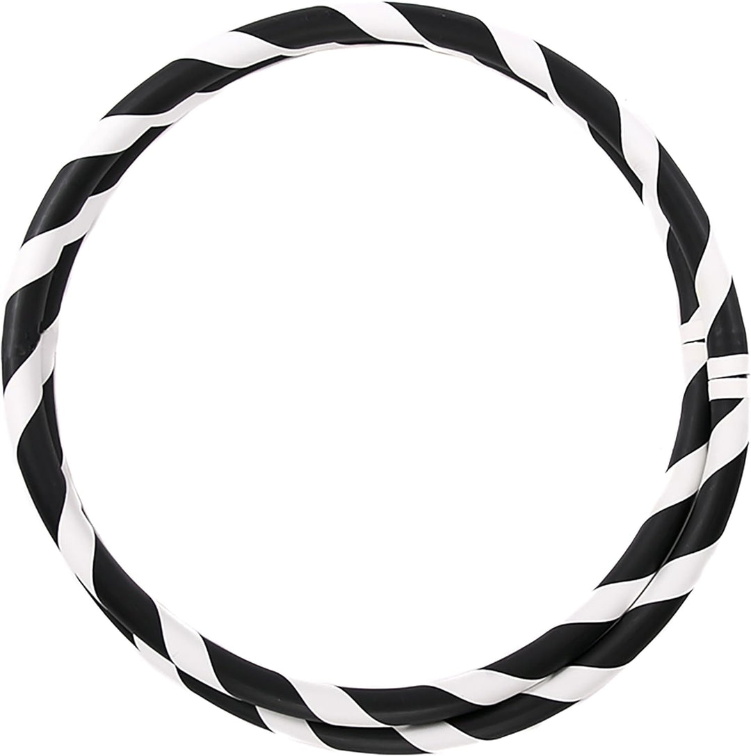 Faltbarer Anfänger Hula Hoop Reifen, Ø90/95/100/105cm Ø95cm Weiss, Ø95cm Weiss