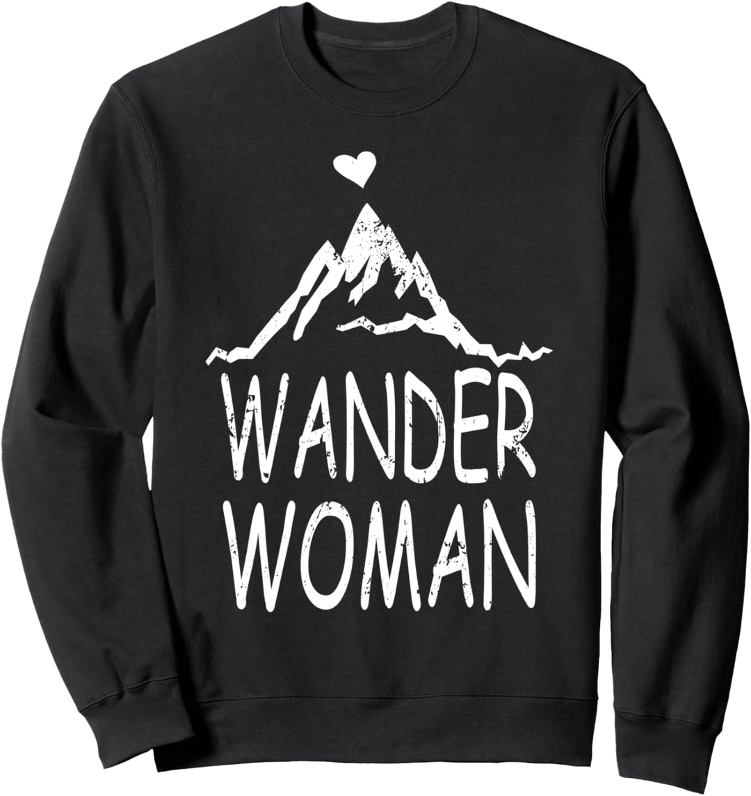 Alpenherz Berg Trekking Wandern Alpen Herz - Wander Woman Sweatshirt
