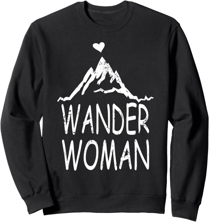 Alpenherz Berg Trekking Wandern Alpen Herz - Wander Woman Sweatshirt