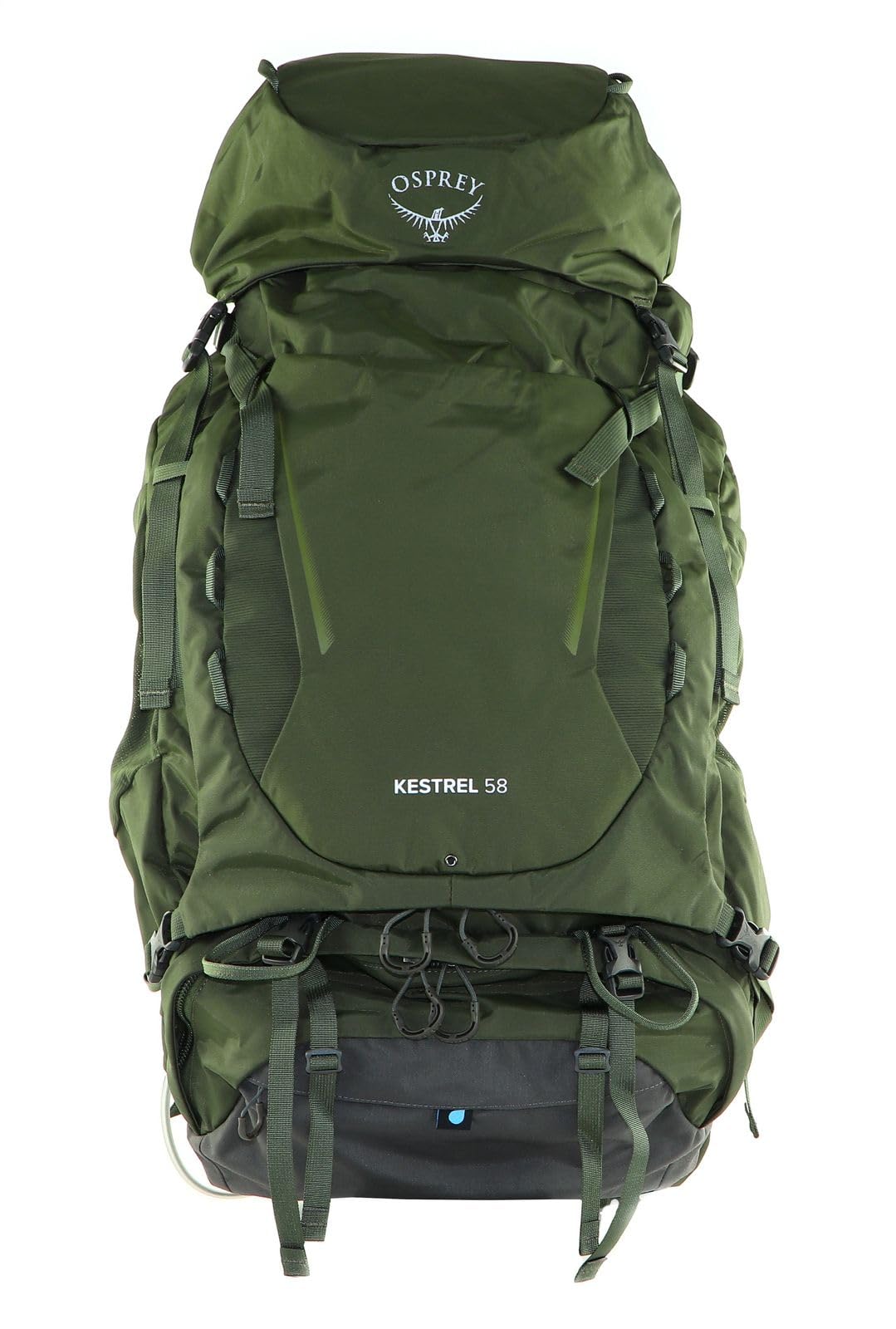 Osprey Europe Herren Kestrel 58 Backpack Bonsai Green S-M, Bonsai Green S-M